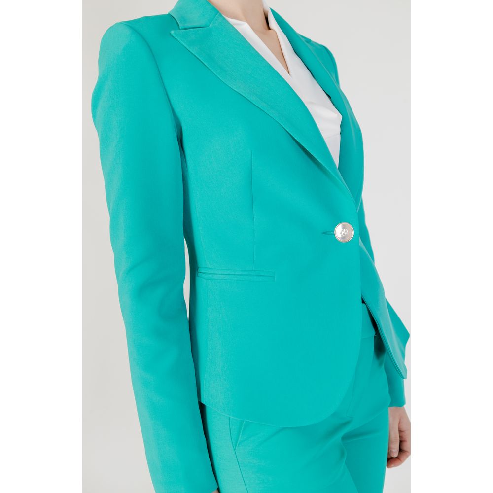 Green Polyester Suits & Blazer