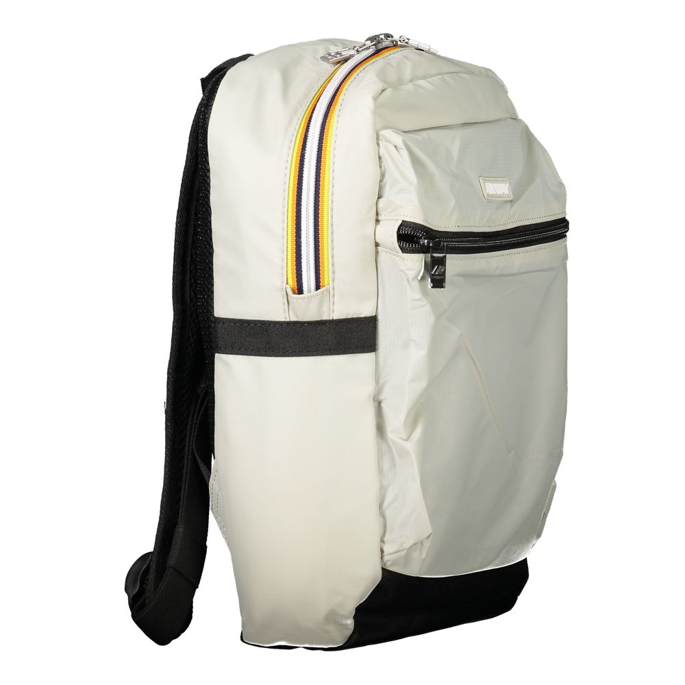 Gray Polyamide Backpack