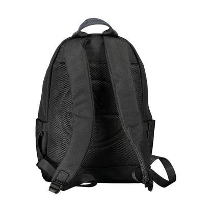 Black Polyester Backpack