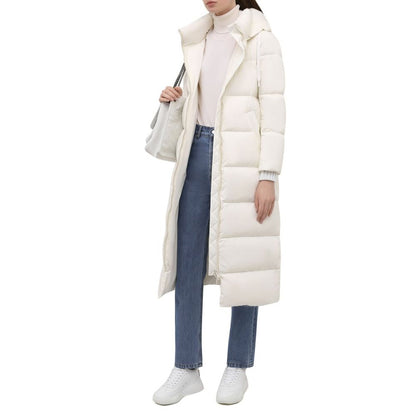 White Nylon Jackets & Coat