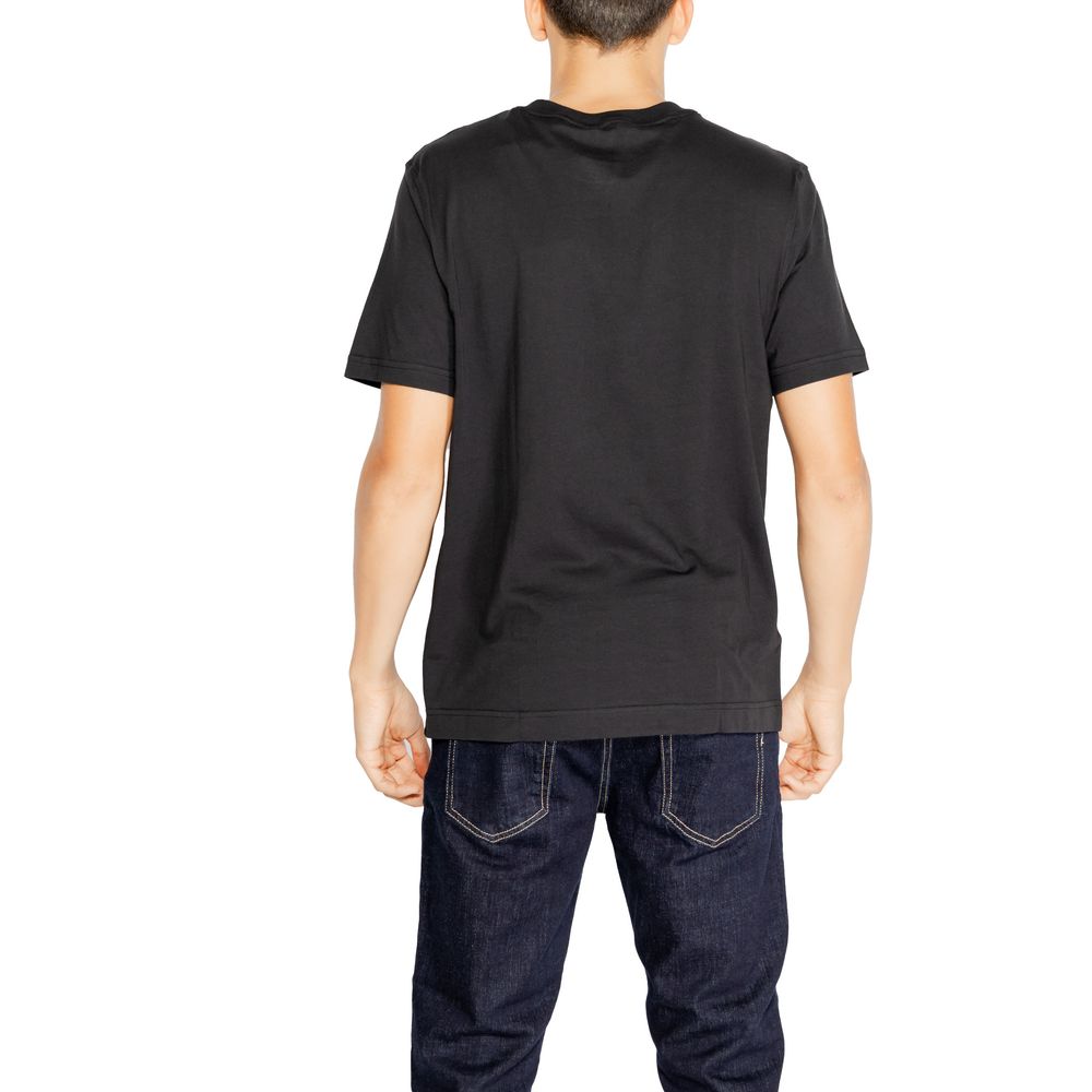 Black Cotton T-Shirt