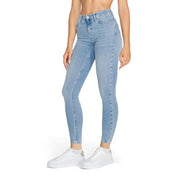 Light Blue Cotton Jeans & Pant