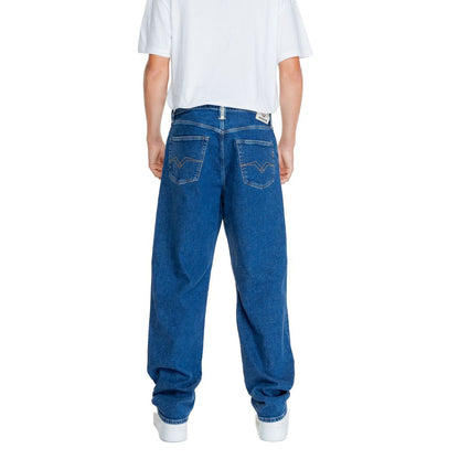 Blue Cotton Jeans & Pant