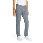 Gray Cotton Jeans & Pant