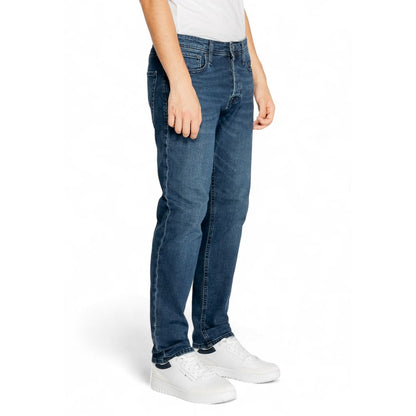 Blue Cotton Jeans & Pant