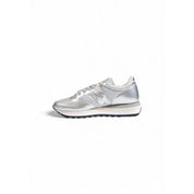 Silver Fabric Sneaker