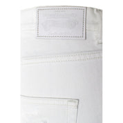 White Cotton Jeans & Pant