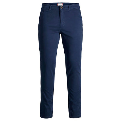 Blue Cotton Jeans & Pant