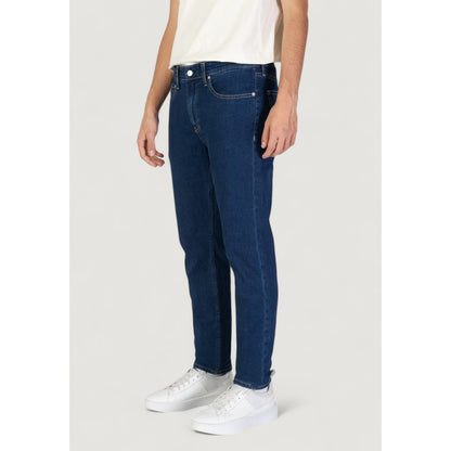 Blue Cotton Jeans & Pant