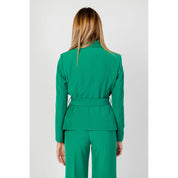 Green Polyester Suits & Blazer