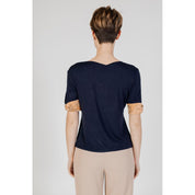 Blue Viscose Tops & T-Shirt