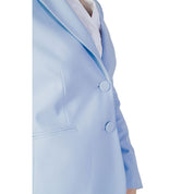 Blue Polyester Suits & Blazer