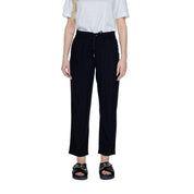 Black Viscose Jeans & Pant