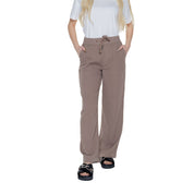 Brown Cotton Jeans & Pant