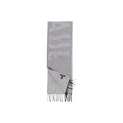 Gray Cotton Scarf