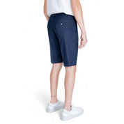 Blue Linen Short