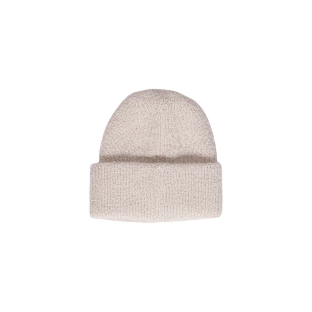 Beige Recycled Polyester Hat