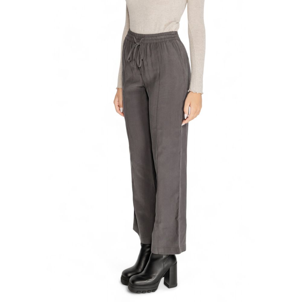 Gray Viscose Jeans & Pant