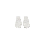 Beige Recycled Polyester Glove