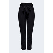 Black Polyester Jeans & Pant