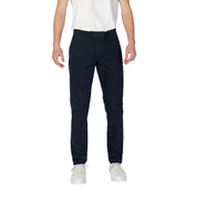 Blue Cotton Jeans & Pant