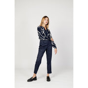 Blue Viscose Jeans & Pant