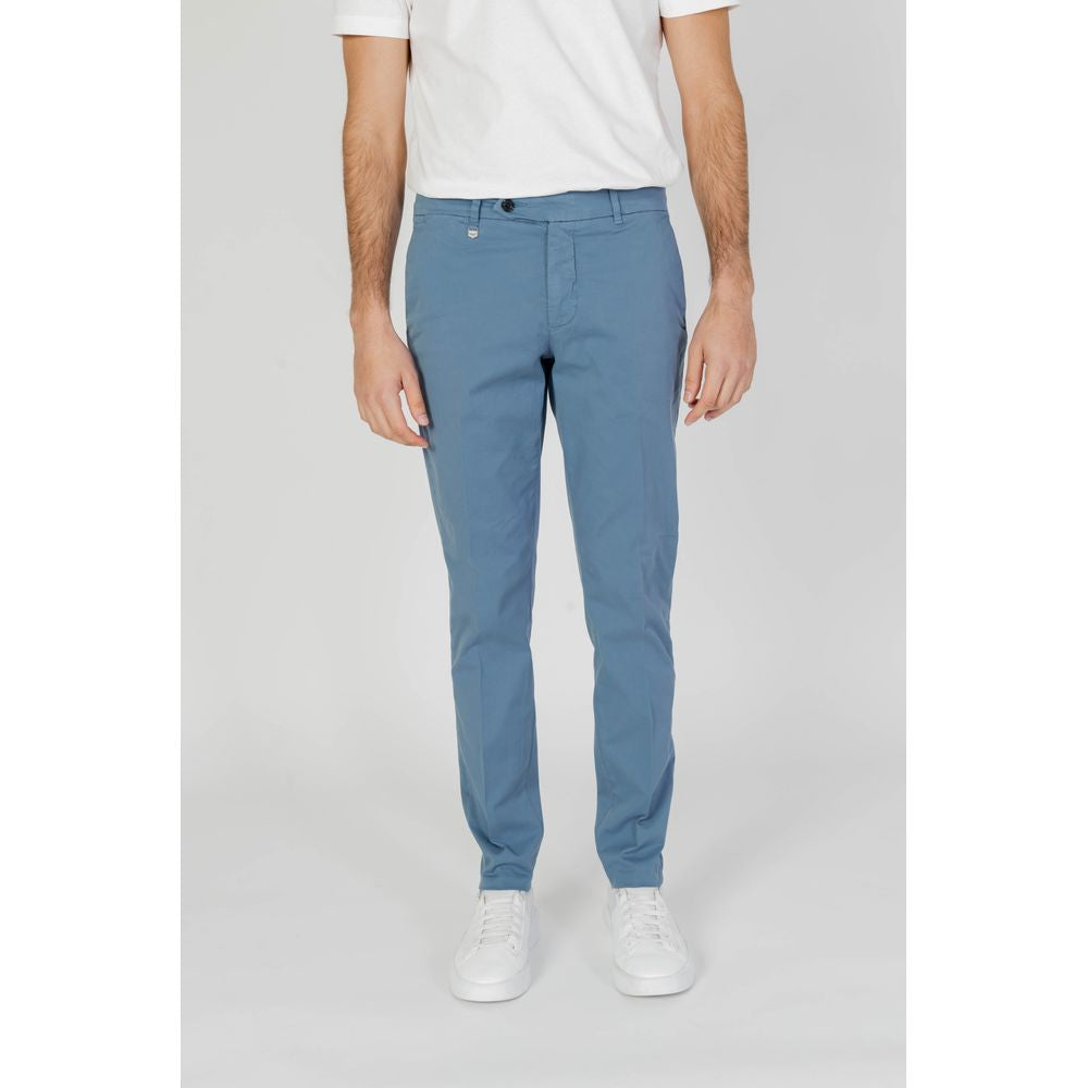 Blue Cotton Jeans & Pant