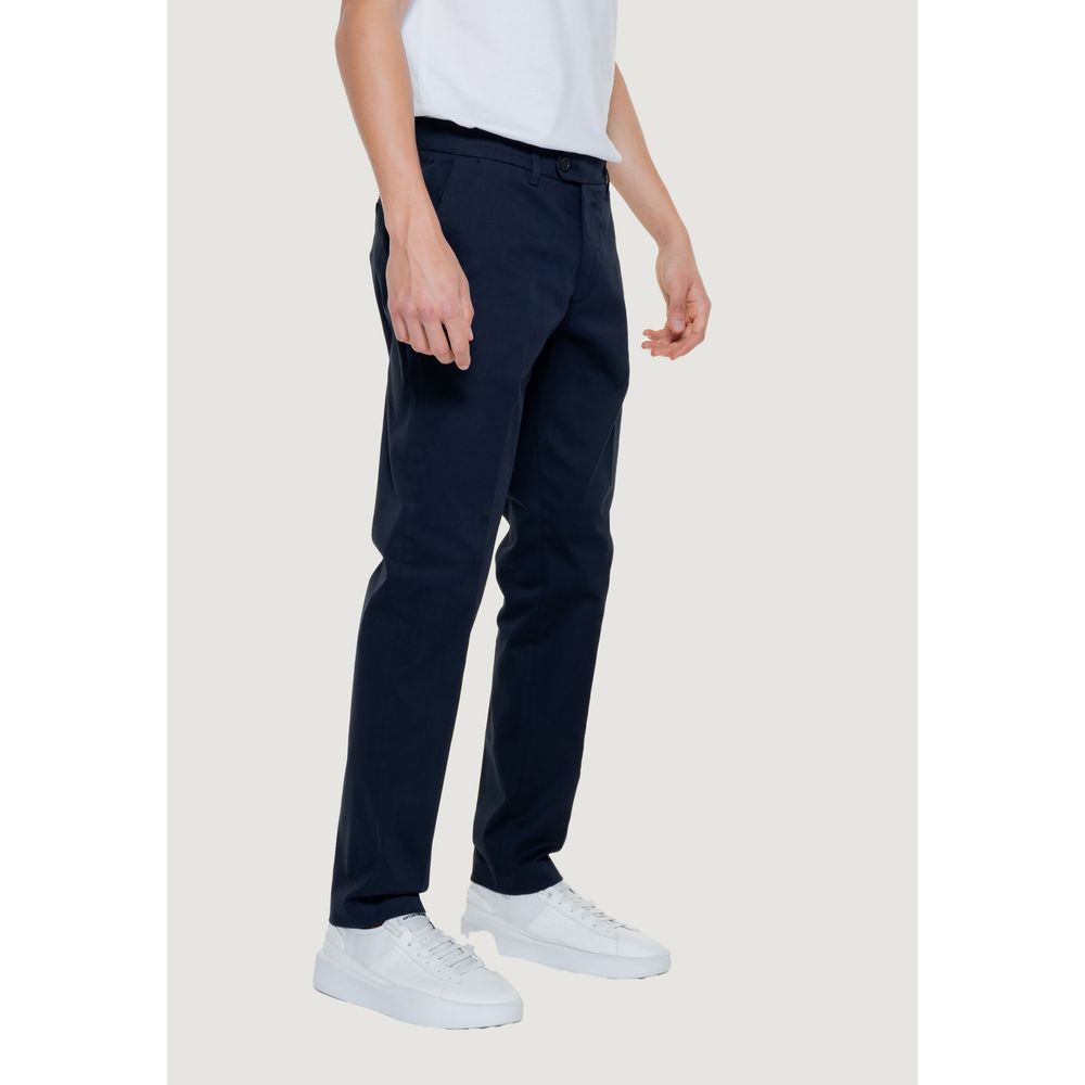 Blue Cotton Jeans & Pant