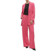 Pink Polyester Jeans & Pant