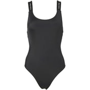 Black Nylon Swimwear