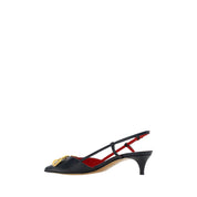 VLogo Slingback Pumps