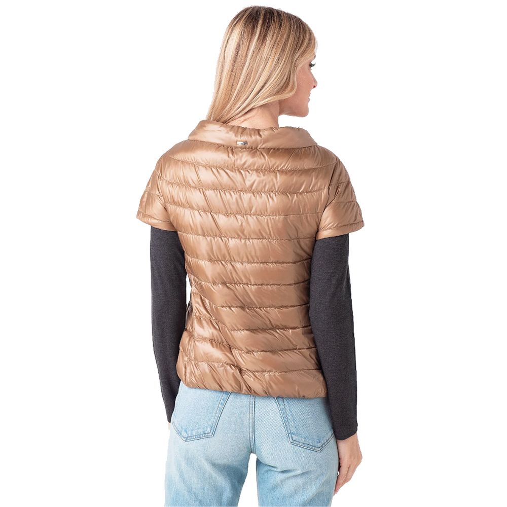 Beige Nylon Vest