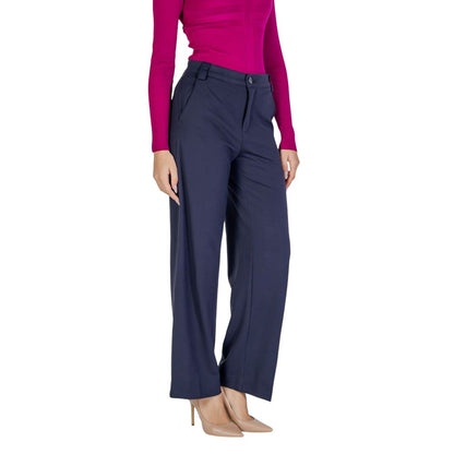 Blue Viscose Jeans & Pant