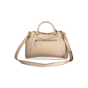 Beige Polyethylene Handbag