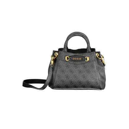 Gray Polyethylene Handbag