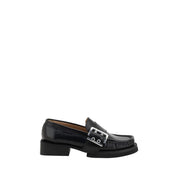 Feminine Buckle Loafers