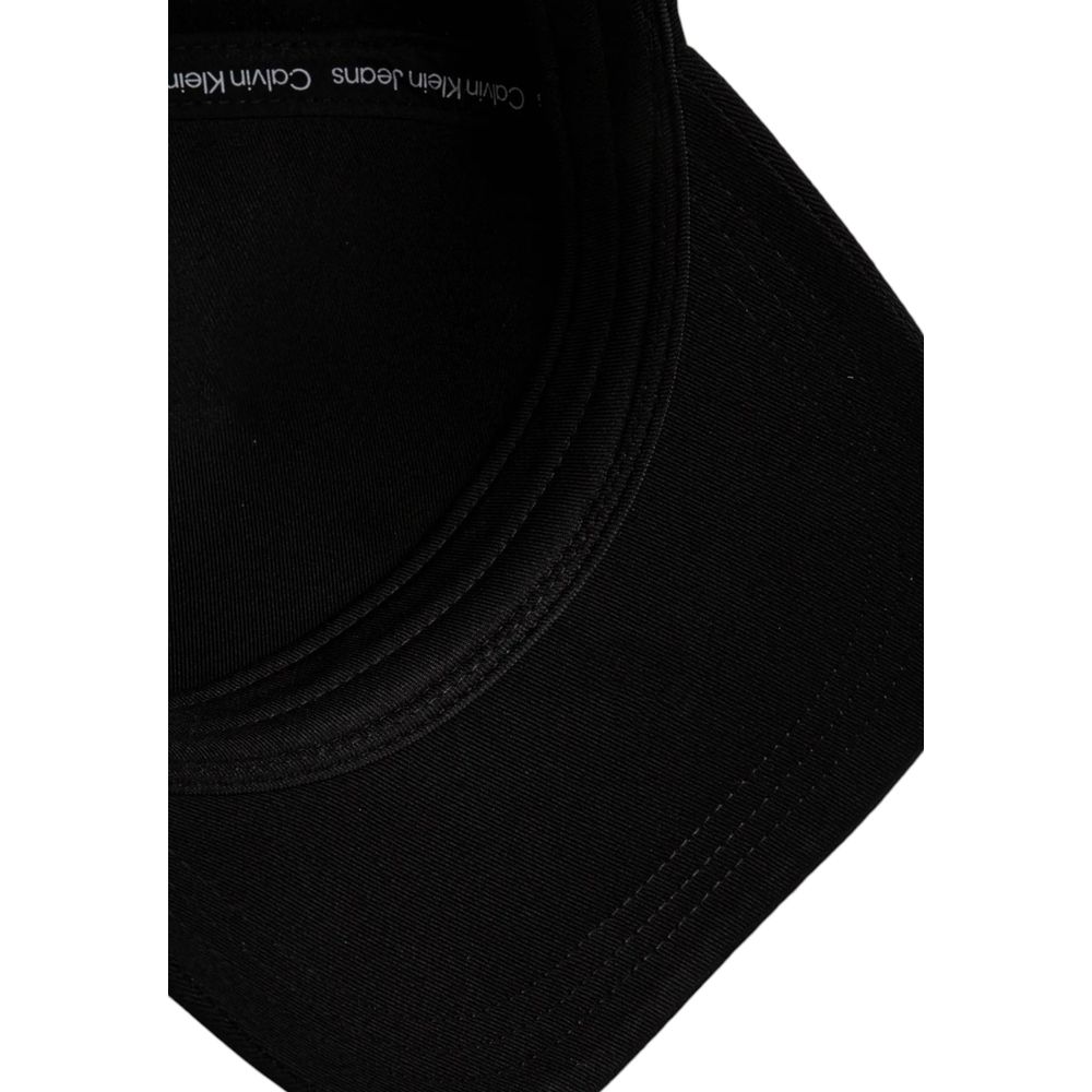 Black Recycled Polyester Hat