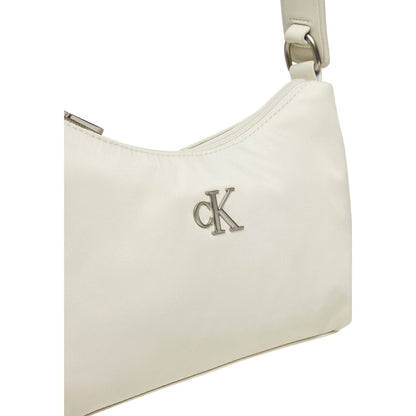 White Recycled Polyester Handbag