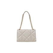 Beige Polyethylene Handbag