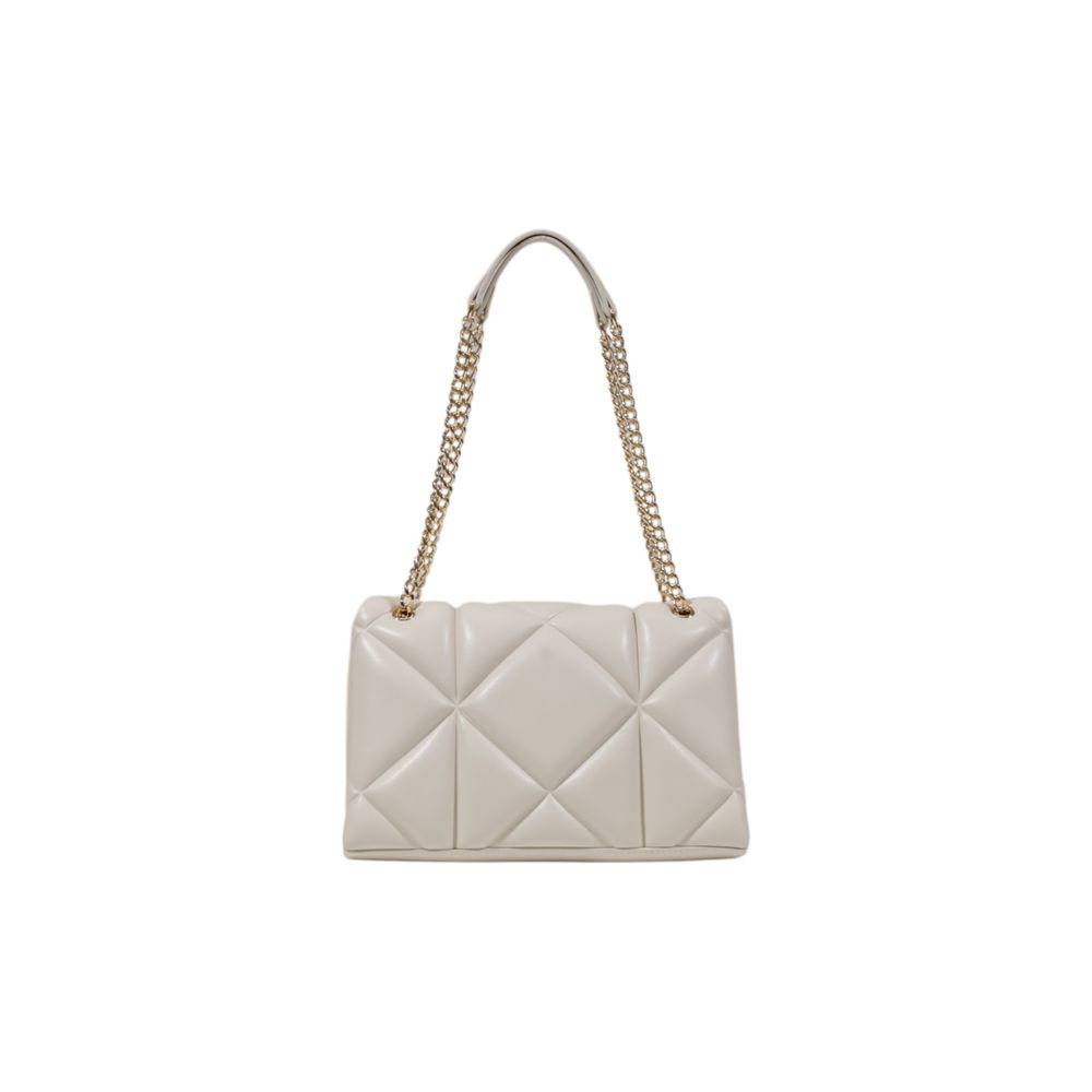 Beige Polyethylene Handbag