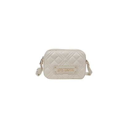 Beige Polyethylene Handbag