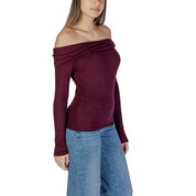 Bordeaux Viscose Tops & T-Shirt