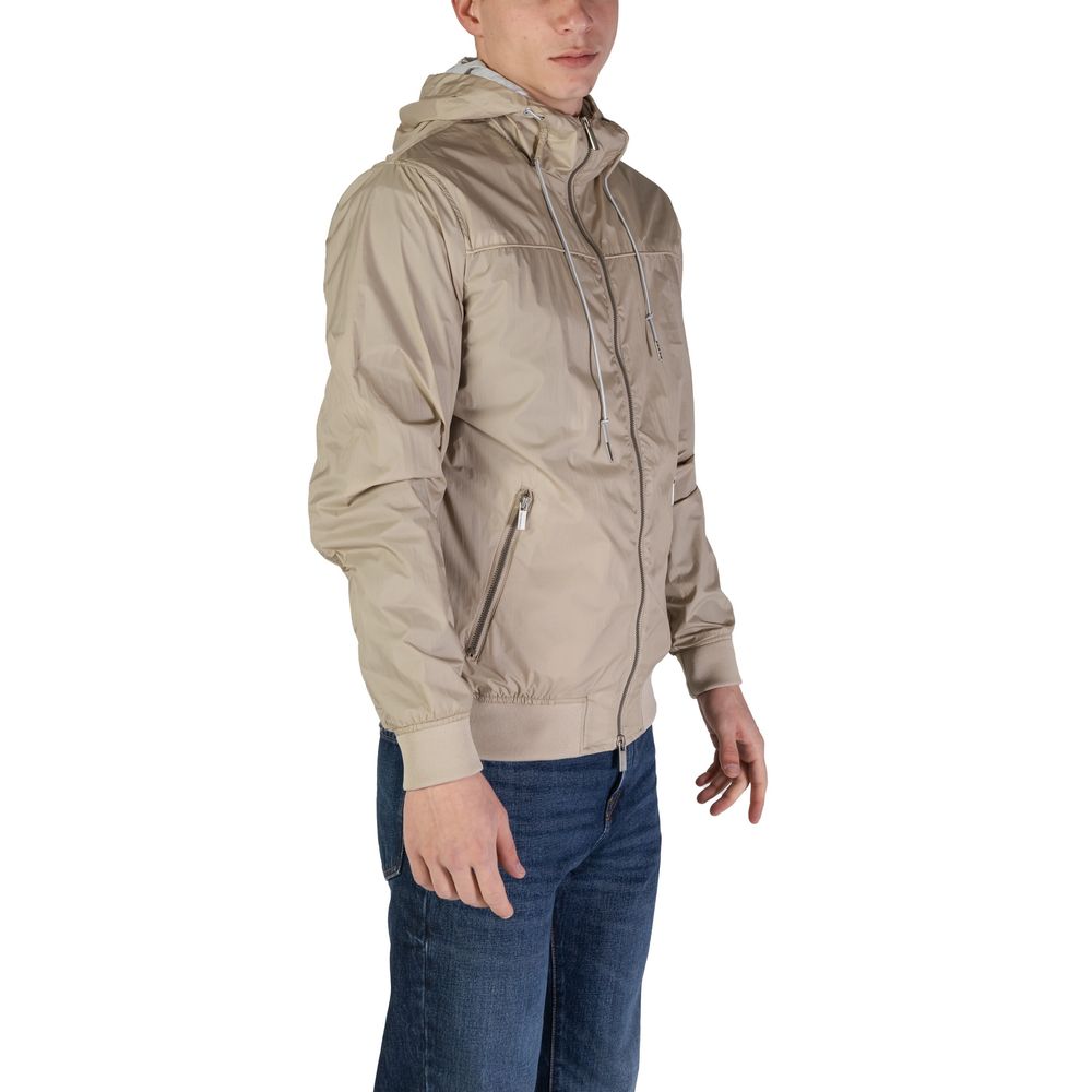 Beige Nylon Jacket