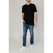 Black Cotton T-Shirt