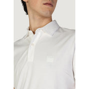 White Cotton Polo Shirt