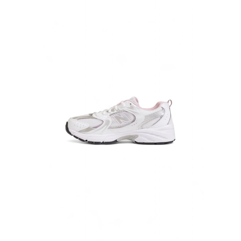 Pink Synthetic Material Sneaker