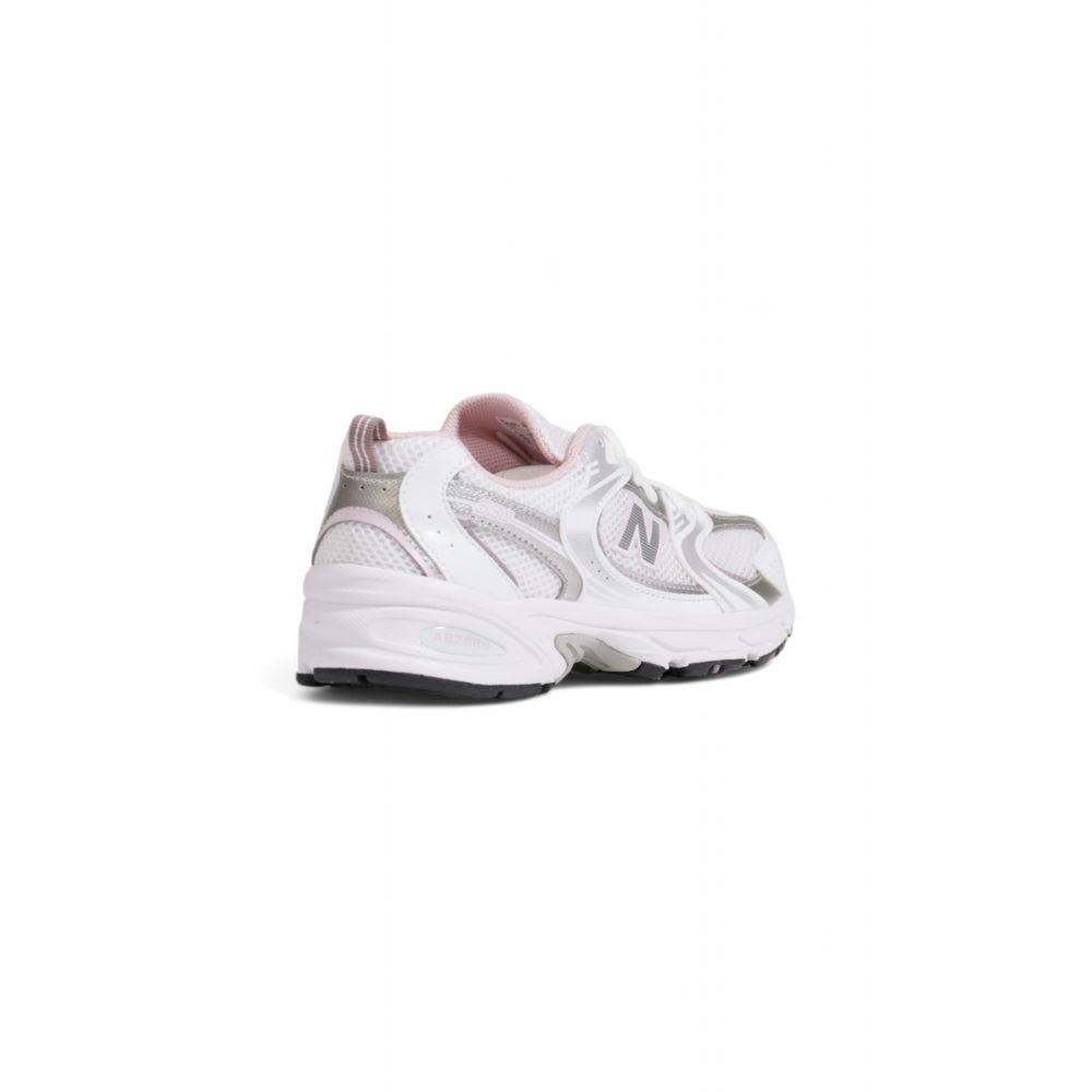 Pink Synthetic Material Sneaker