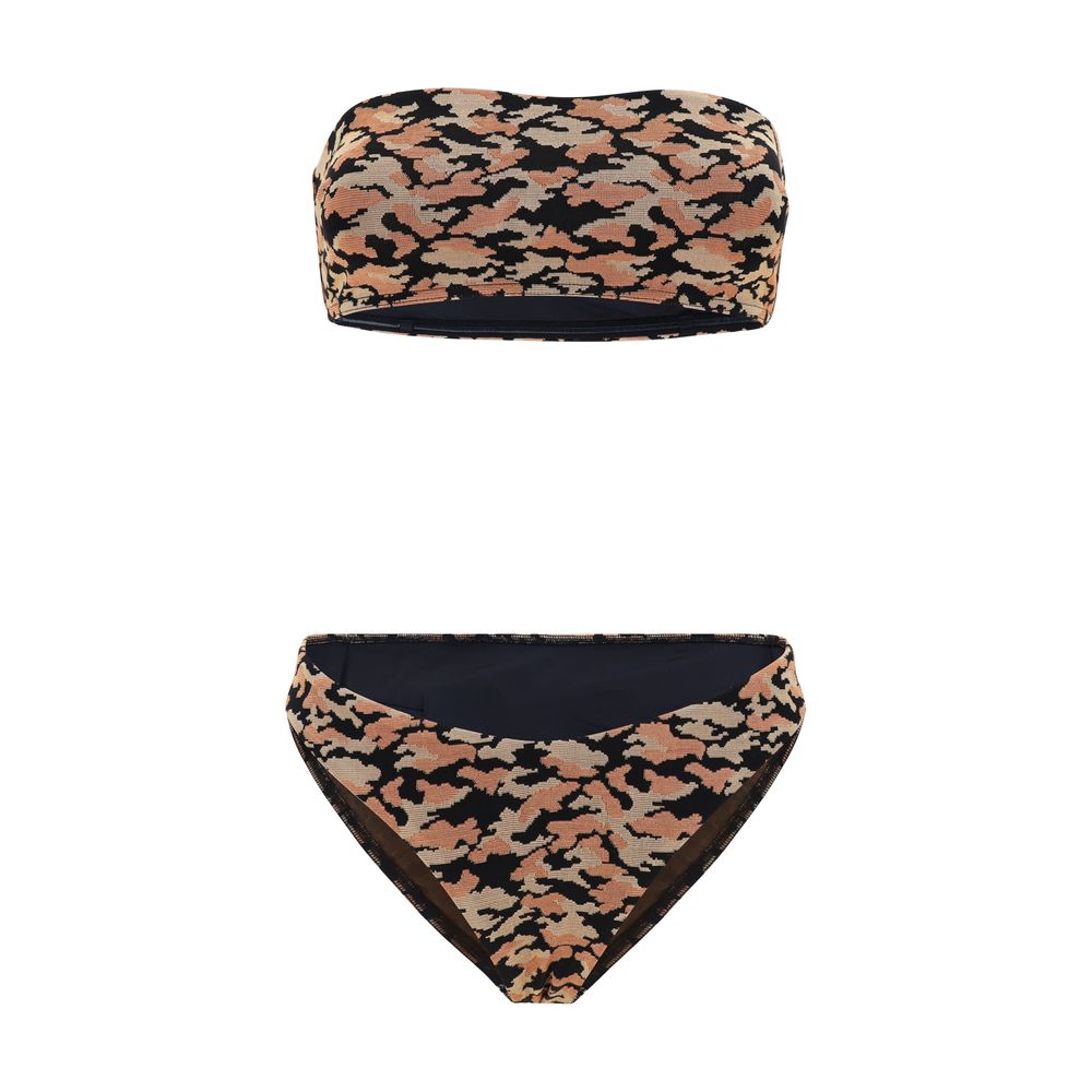 Waverly Texture Bandeau Swimsuit