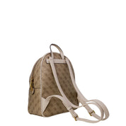 Brown Polyethylene Backpack