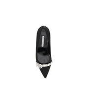 Black Asapump Satin Pumps
